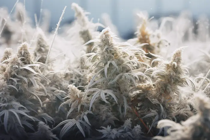Frosty buds