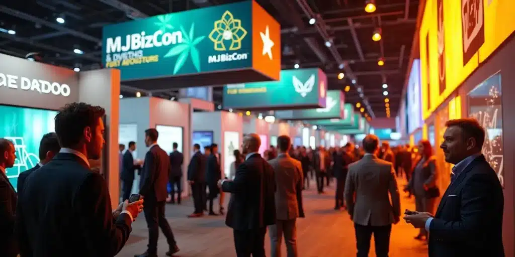 Professionals Networking at MJBizCon 2024 | Cannabis Industry Leaders