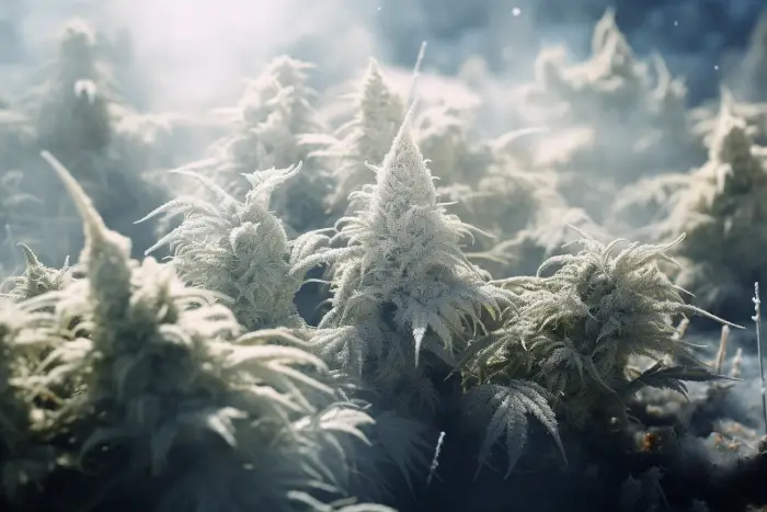 Frosty weed