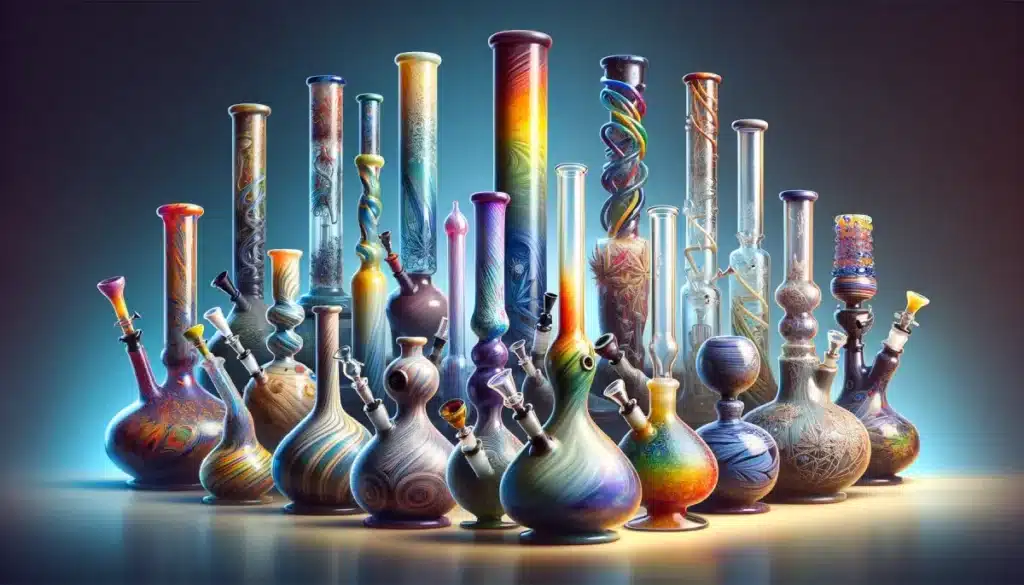Diferent types of bong