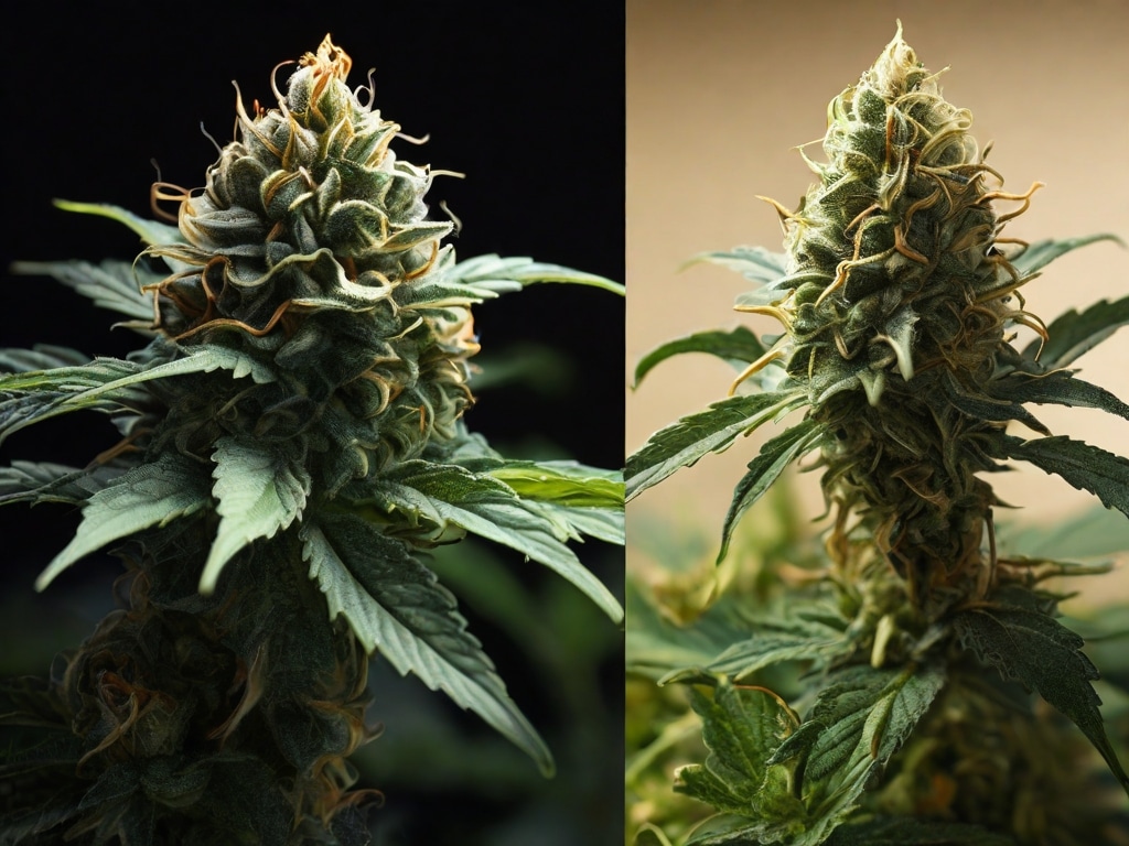 Contrast between PGR-grown cannabis and naturally grown cannabis