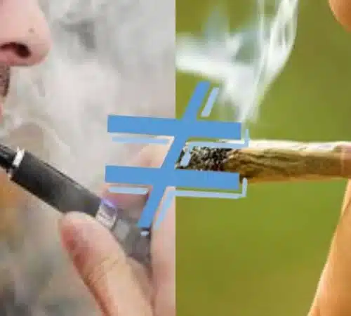 Effectiveness of THC vape juice versus traditional cannabis smoking