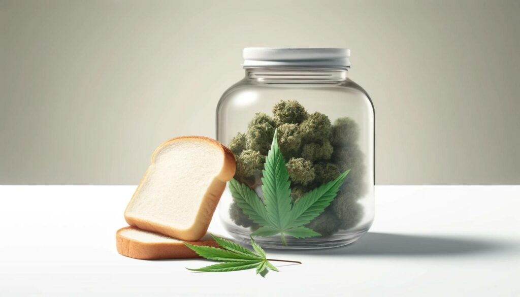rehydrating weed