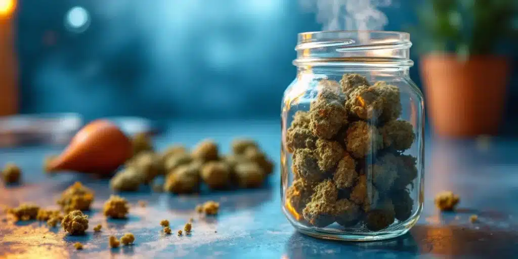 For those worried about odors during cannabis decarboxylation at home.