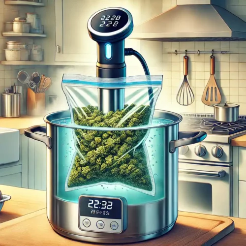 Sous vide decarboxylation
