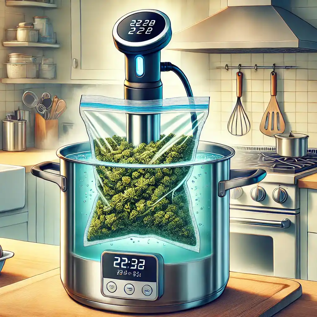 Sous vide decarboxylation