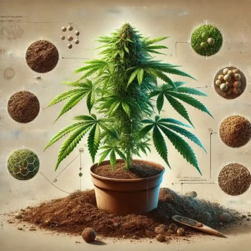 Pre-mixed soil for autoflowers growing
