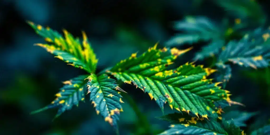 Cannabis Leaves Turning Brown and Yellow