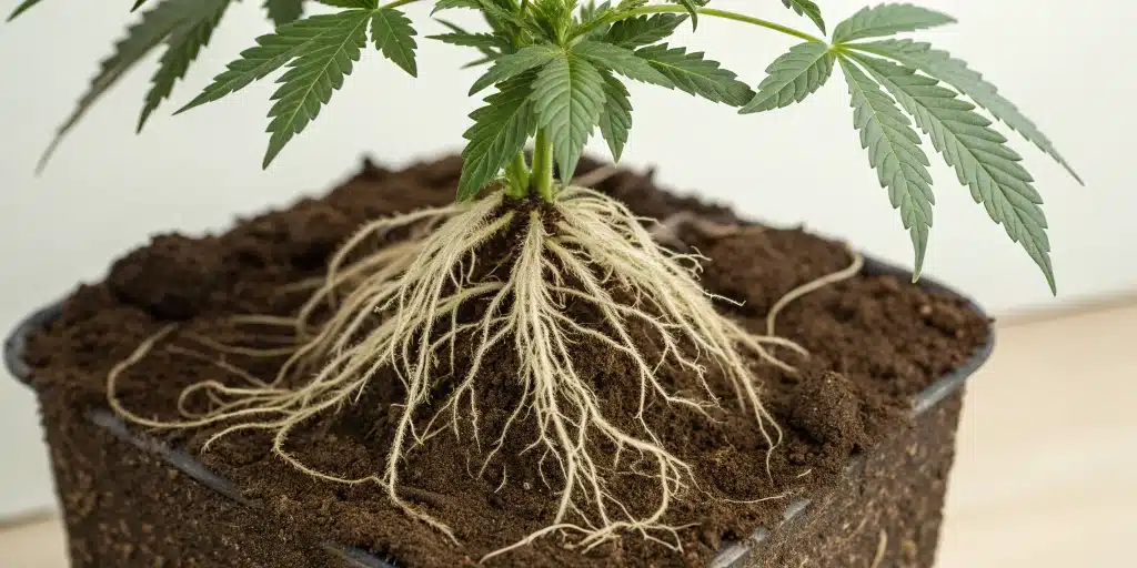 Plant rooter effects on root development and nutrient absorption.